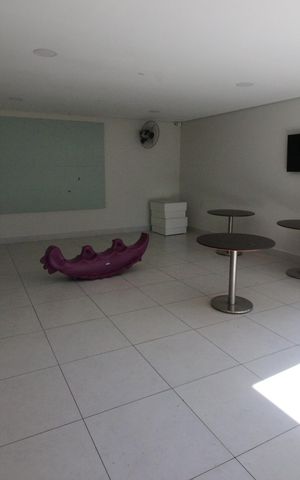 Apartamento para alugar com 46m², 2 quartos e 1 vagaÁrea comum - Salão de festas