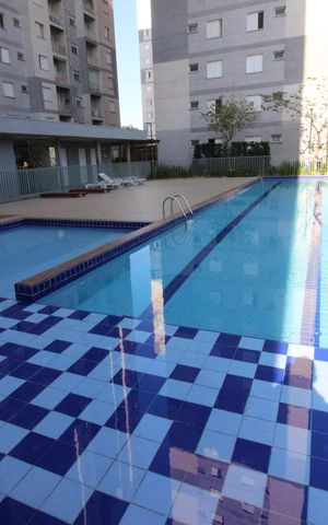 Apartamento para alugar com 46m², 2 quartos e 1 vagaÁrea comum - Piscina