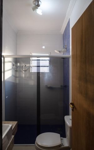 Casa para alugar com 150m², 3 quartos e 2 vagasBanheiro do Quarto 3 suíte 