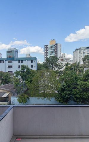 Studio à venda com 44m², 1 quarto e 1 vaga Studio à venda com 44m², 1 quarto e 1 vagaVaranda