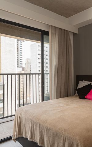 Studio para alugar com 19m², 1 quarto e sem vaga Studio para alugar com 19m², 1 quarto e sem vagaQuarto