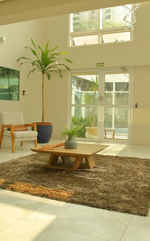 Apartamento para alugar com 130m², 3 quartos e 2 vagas Girar foto  Excluir foto  Definir capa Área comum - Recepção/Hall principal 