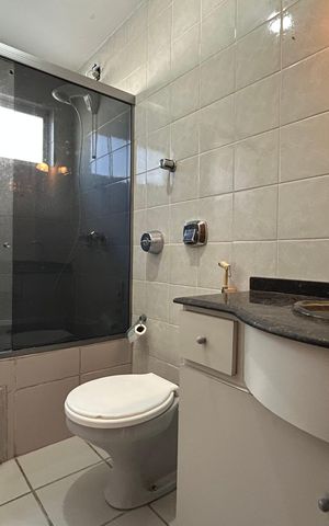 Apartamento para alugar com 110m², 3 quartos e 1 vaga Apartamento para alugar com 110m², 3 quartos e 1 vagaBanheiro suíte
