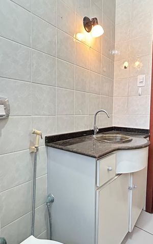 Apartamento para alugar com 110m², 3 quartos e 1 vaga Apartamento para alugar com 110m², 3 quartos e 1 vagaBanheiro suíte