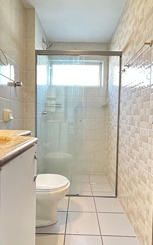 Apartamento para alugar com 110m², 3 quartos e 1 vaga Apartamento para alugar com 110m², 3 quartos e 1 vagaBanheiro suíte