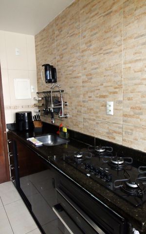 Apartamento à venda com 77m², 2 quartos e 1 vagaCozinha