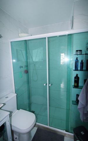 Apartamento à venda com 77m², 2 quartos e 1 vagaBanheiro
