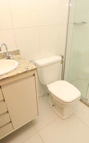 Apartamento para alugar com 167m², 3 quartos e 2 vagasBanheiro da Suíte