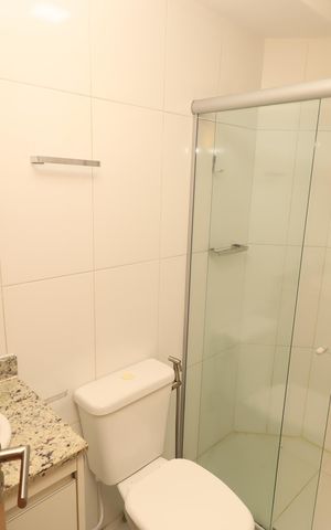 Apartamento para alugar com 167m², 3 quartos e 2 vagasBanheiro da Suíte