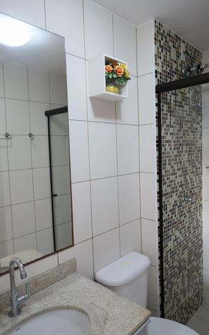 Apartamento à venda com 90m², 3 quartos e 2 vagasBanheiro 2