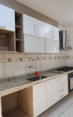 Apartamento à venda com 90m², 3 quartos e 2 vagasCozinha e Área de Serviço
