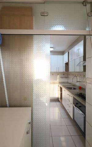 Apartamento à venda com 90m², 3 quartos e 2 vagasCozinha e Área de Serviço