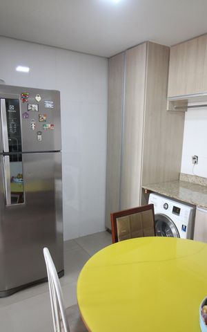 Apartamento à venda com 121m², 3 quartos e 2 vagasÁrea de Serviço