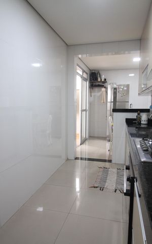 Apartamento à venda com 121m², 3 quartos e 2 vagasCozinha