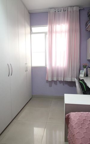 Apartamento à venda com 121m², 3 quartos e 2 vagasQuarto 3