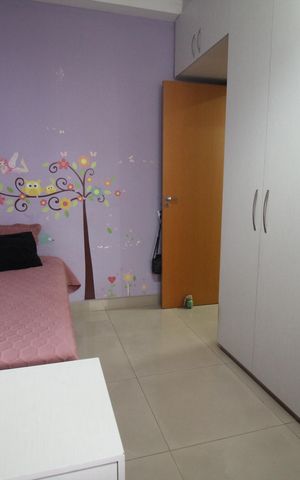 Apartamento à venda com 121m², 3 quartos e 2 vagasQuarto 3