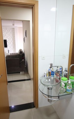 Apartamento à venda com 121m², 3 quartos e 2 vagasBanheiro
