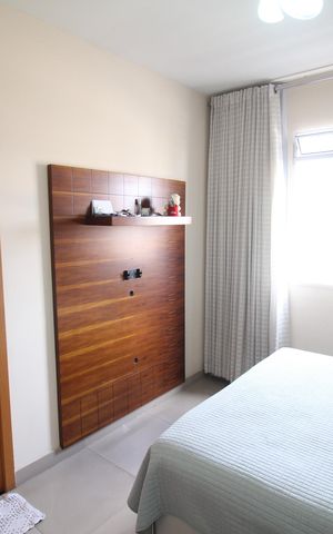 Apartamento à venda com 121m², 3 quartos e 2 vagasQuarto 1
