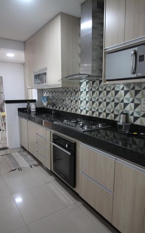 Apartamento à venda com 121m², 3 quartos e 2 vagasCozinha