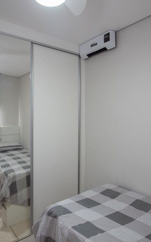 Apartamento à venda com 49m², 2 quartos e 2 vagas Apartamento à venda com 49m², 2 quartos e 2 vagasQuarto 1