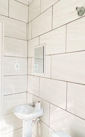 Casa para alugar com 130m², 1 quarto e 1 vaga Casa para alugar com 130m², 1 quarto e 1 vagaBanheiro