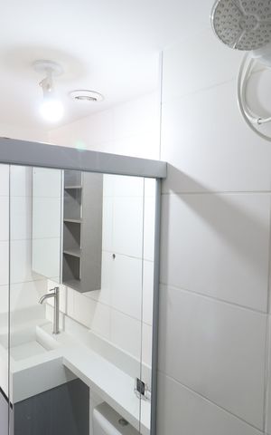 Apartamento para alugar com 29m², 1 quarto e sem vagaBanheiro 