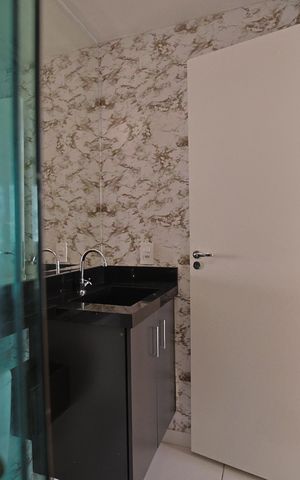 Apartamento para alugar com 42m², 2 quartos e sem vagaBanheiro