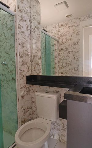 Apartamento para alugar com 42m², 2 quartos e sem vagaBanheiro