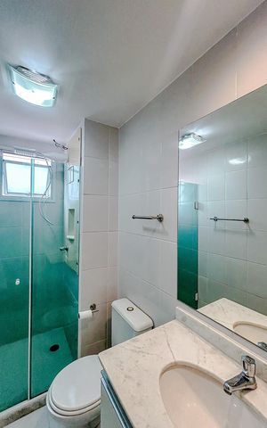 Apartamento para alugar com 46m², 2 quartos e 1 vagaBanheiro