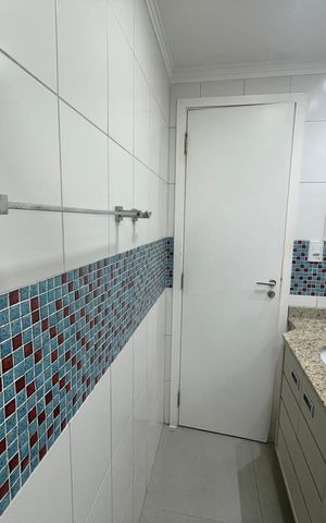 Apartamento para alugar com 75m², 2 quartos e 1 vaga Apartamento para alugar com 75m², 2 quartos e 1 vagaBanheiro 1