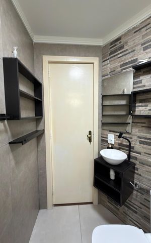 Apartamento para alugar com 44m², 1 quarto e 1 vaga Apartamento para alugar com 44m², 1 quarto e 1 vagaBanheiro Social