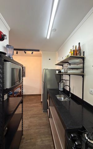 Apartamento para alugar com 44m², 1 quarto e 1 vaga Apartamento para alugar com 44m², 1 quarto e 1 vagaCozinha e Área de Serviço