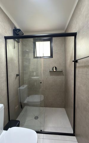Apartamento para alugar com 44m², 1 quarto e 1 vaga Apartamento para alugar com 44m², 1 quarto e 1 vagaBanheiro Social