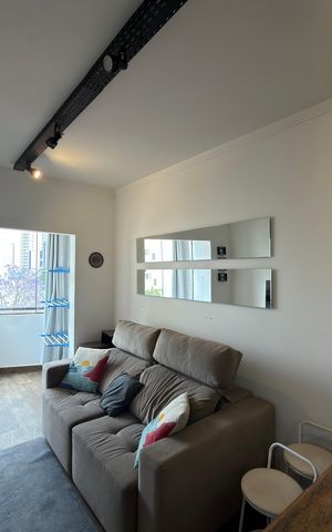 Apartamento para alugar com 44m², 1 quarto e 1 vaga Apartamento para alugar com 44m², 1 quarto e 1 vagaSala