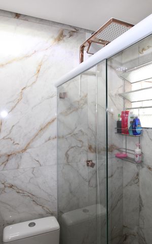 Casa à venda com 73m², 2 quartos e 1 vagaBanheiro da Suíte 2