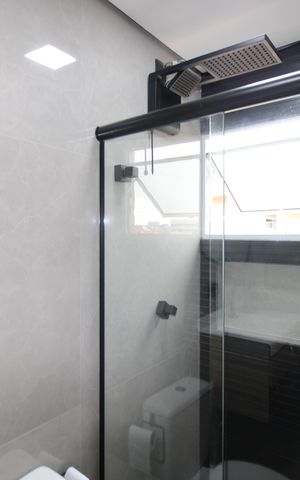 Casa à venda com 73m², 2 quartos e 1 vagaBanheiro da Suíte 1