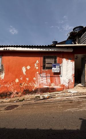 Casa para alugar com 60m², 1 quarto e sem vaga Casa para alugar com 60m², 1 quarto e sem vagaPlaca