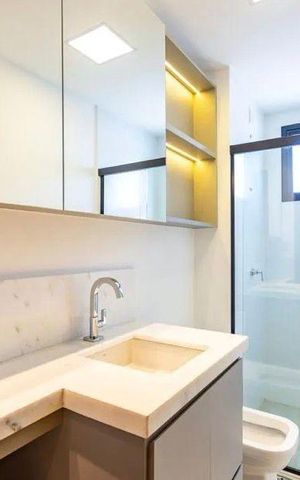 Apartamento à venda com 72m², 2 quartos e 1 vagaBanheiro
