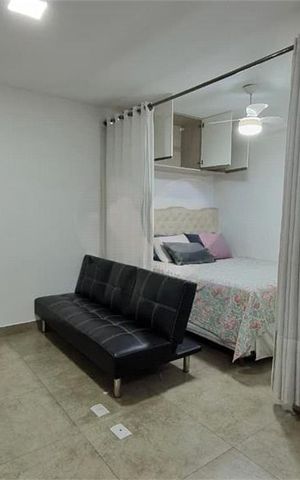 Apartamento à venda com 27m², 1 quarto e sem vaga