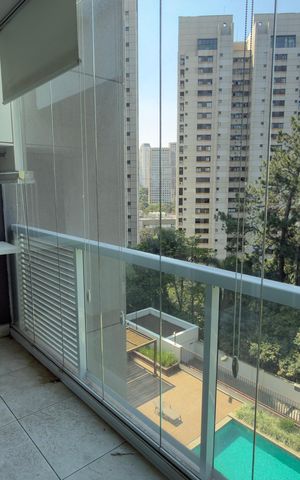 Apartamento para alugar com 70m², 1 quarto e 2 vagas