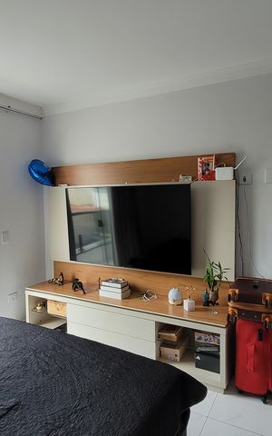 Casa para alugar com 125m², 2 quartos e 2 vagas Casa para alugar com 125m², 2 quartos e 2 vagasQuarto 01