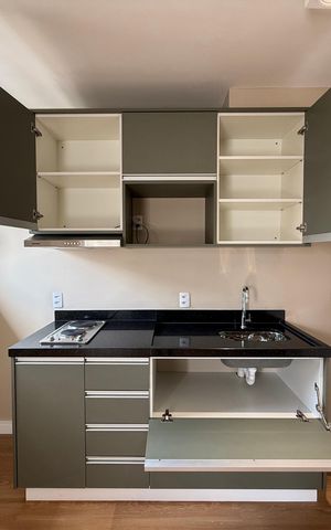 Studio à venda com 25m², 1 quarto e sem vaga Studio à venda com 25m², 1 quarto e sem vagaStudio