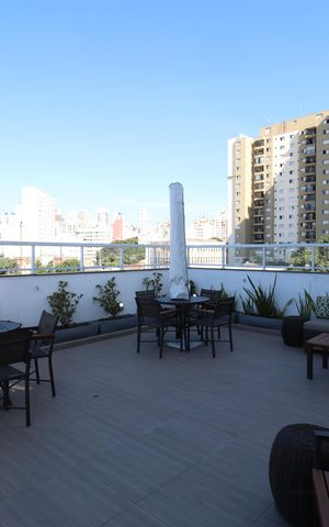 Apartamento para alugar com 25m², 1 quarto e sem vagaTerraço 