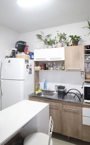 Apartamento à venda com 53m², 2 quartos e 1 vagaCozinha