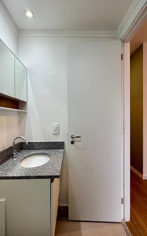 Apartamento à venda com 35m², 1 quarto e sem vaga Apartamento à venda com 35m², 1 quarto e sem vagaBanheiro