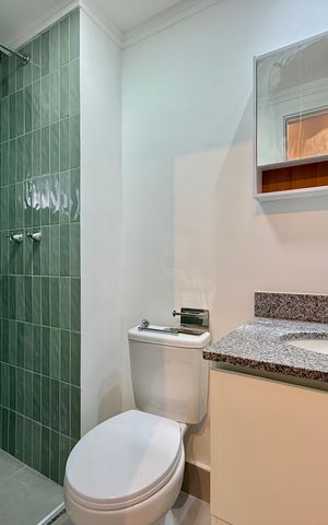 Apartamento à venda com 35m², 1 quarto e sem vaga Apartamento à venda com 35m², 1 quarto e sem vagaBanheiro