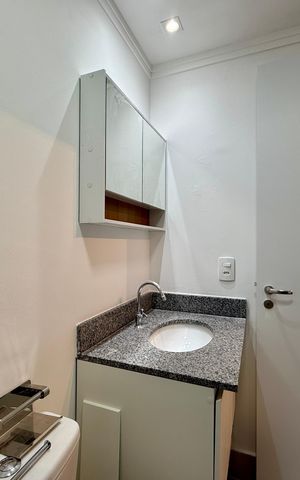Apartamento à venda com 35m², 1 quarto e sem vaga Apartamento à venda com 35m², 1 quarto e sem vagaBanheiro