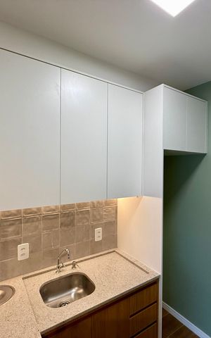 Apartamento à venda com 35m², 1 quarto e sem vaga Apartamento à venda com 35m², 1 quarto e sem vagaCozinha