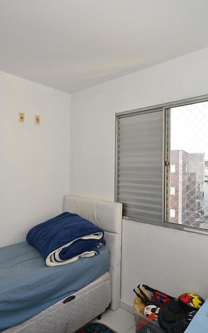 Apartamento à venda com 50m², 2 quartos e 1 vagaQuarto 2