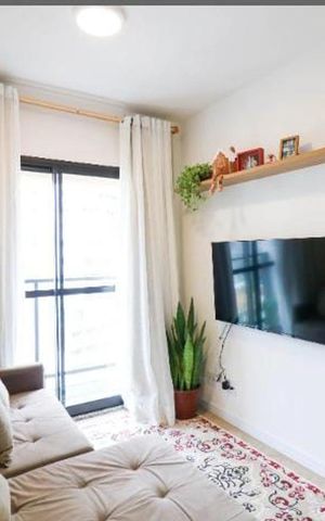 Apartamento à venda com 32m², 1 quarto e sem vaga Apartamento à venda com 32m², 1 quarto e sem vagaSala